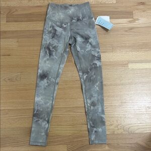 Zella Gray Patterned High Support Leggings